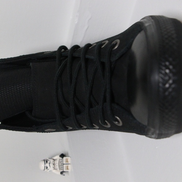 Converse Black on Black Waterproof All Star Boots - Picture 8 of 8